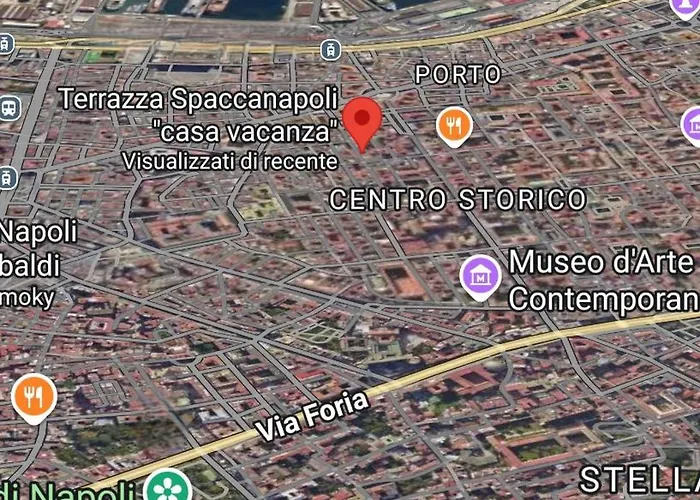 Terrazza Spaccanapoli Centro Storico Semesterbostad